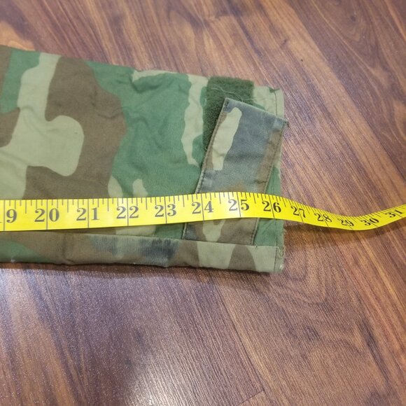 Men's Vintage Military Camo Cold Weather Parka, Size Medium Tall, GUC-VGUC - Picture 10 of 14